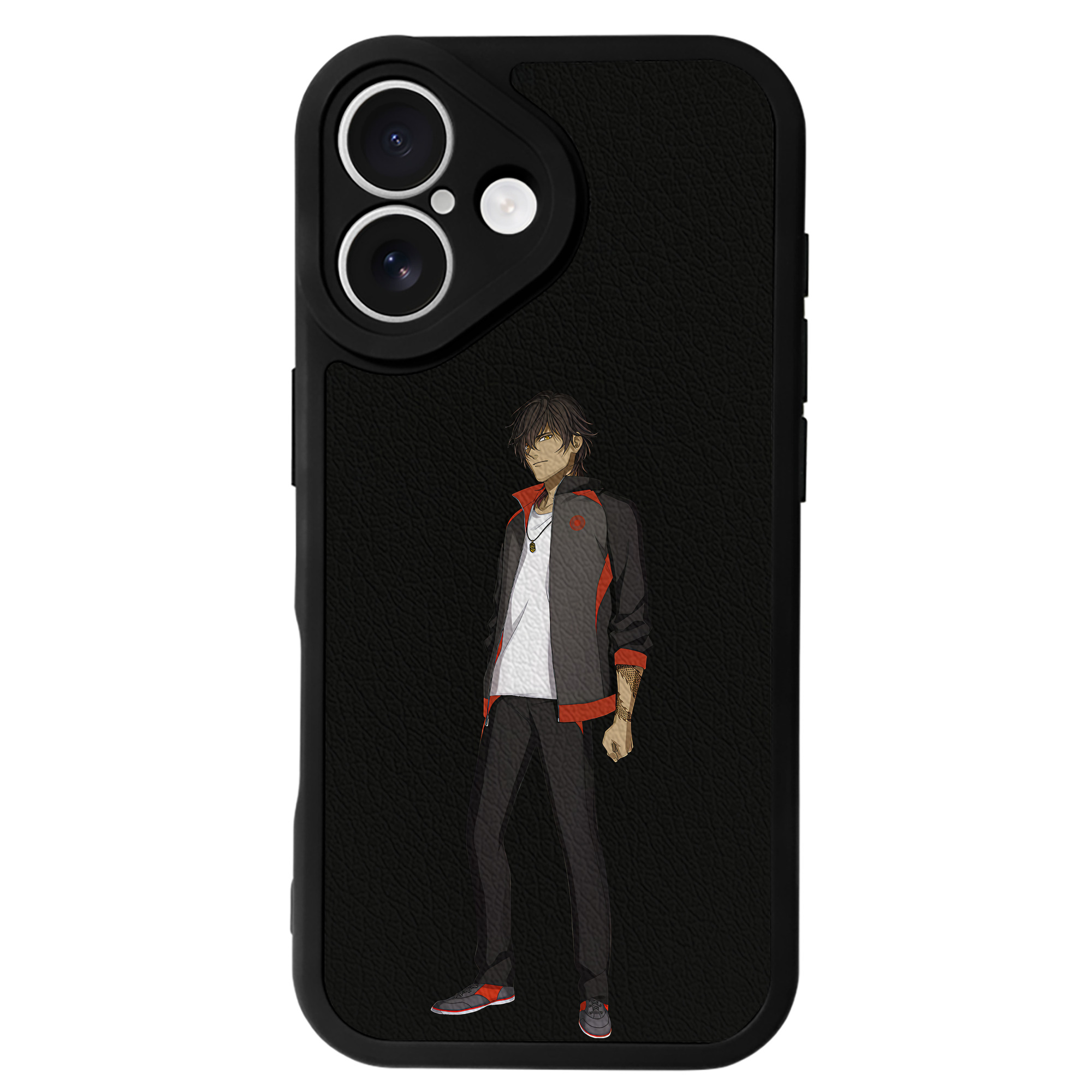 （画像用） 刀剣乱舞 Touken Ranbu 【iPhone 16シリーズ対応】シリコンスマホケース（レザー調） 材質：シリコン